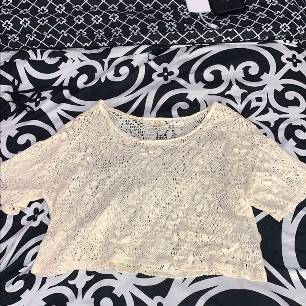 CREAM BEACH COVER UP